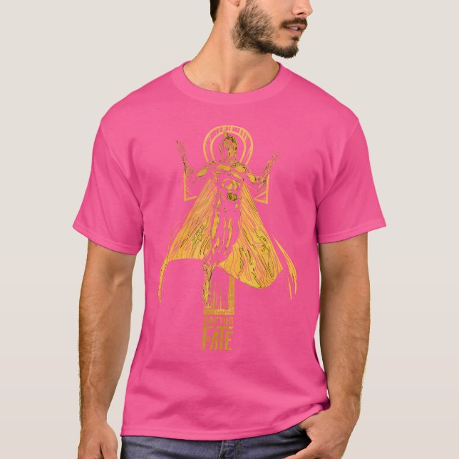 Camiseta Médico Fate Golden Profile Float (Anverso)