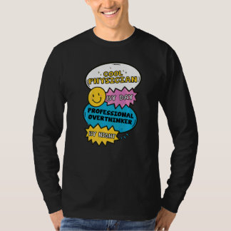 Camiseta Médico Genial De Día Pensador Excesivo Profesional