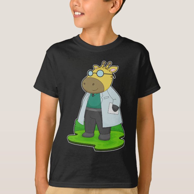 Camiseta Médico Giraffe Médico (Anverso)
