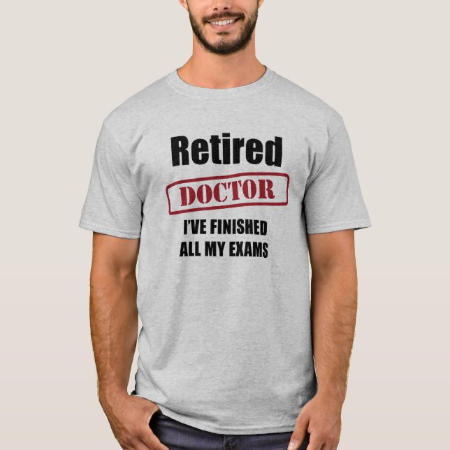 Camiseta Médico jubilado (Anverso)