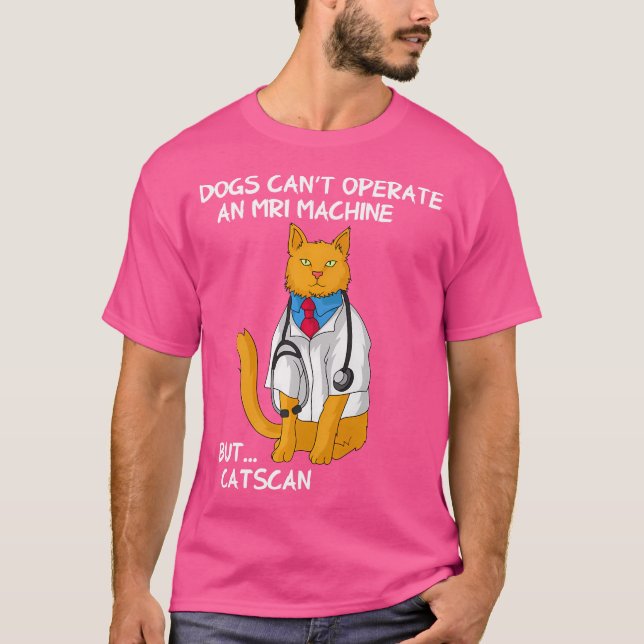 Camiseta Médico Médico Doc - Médico de un gato médico (Anverso)