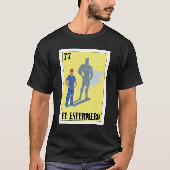 Camiseta Médico mexicano El Enfermero 1 (Anverso)