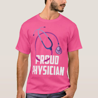 Camiseta Médico Orgulloso Md Profesional Médico Estudiante