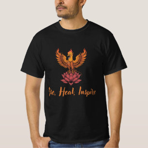 Camiseta Médico Phoenix curando Lotus - Aumentar, curar, in