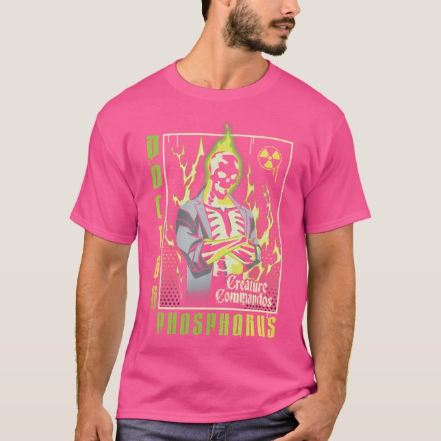 Camiseta Médico Poster de fósforo (Anverso)