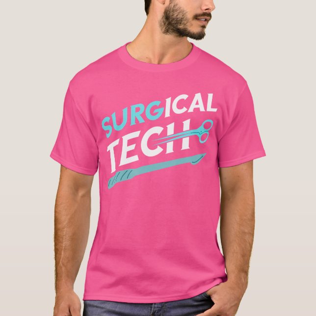 Camiseta Médico Quirúrgico Surg Tech Surgical Su (Anverso)