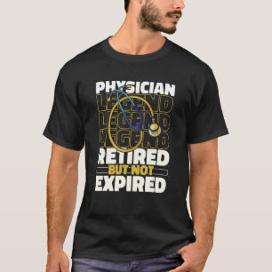 Camiseta Médico Retirado Médico Médica Médico