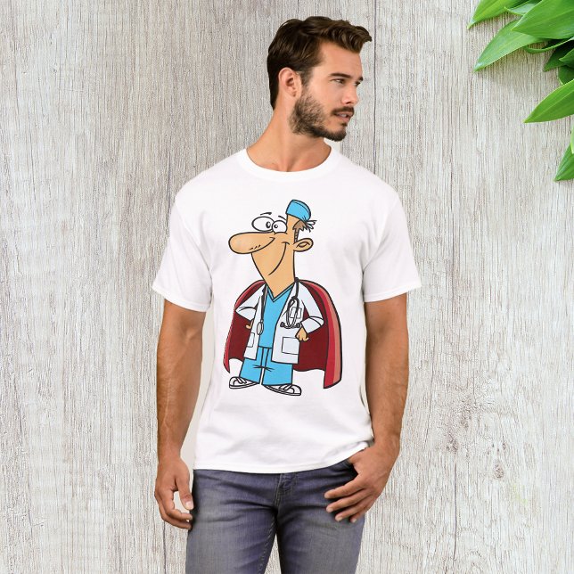 Camiseta Médico Superhéroe (Subido por el creador)
