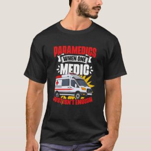 Camiseta Médicos Ambulancia Técnico Médico de Emergencia EM