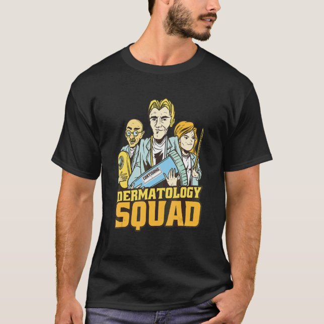 Camiseta Médicos del Equipo de Dermatología (Anverso)