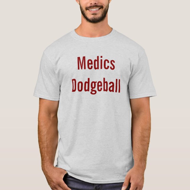 Camiseta Médicos Dodgeball (Anverso)