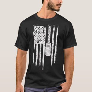 Camiseta Medida de cosecha Corta Construir Carpent De Bande