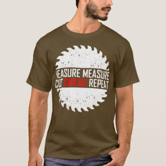 Camiseta Medida de la repetición de suero de corte