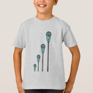 Camiseta Medidor de estacionamiento retro