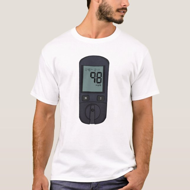 Camiseta Medidor de glucosa (Anverso)