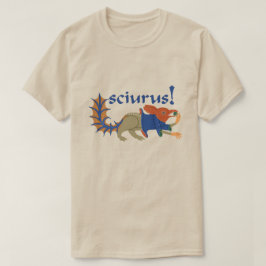 Camiseta medieval de ardilla