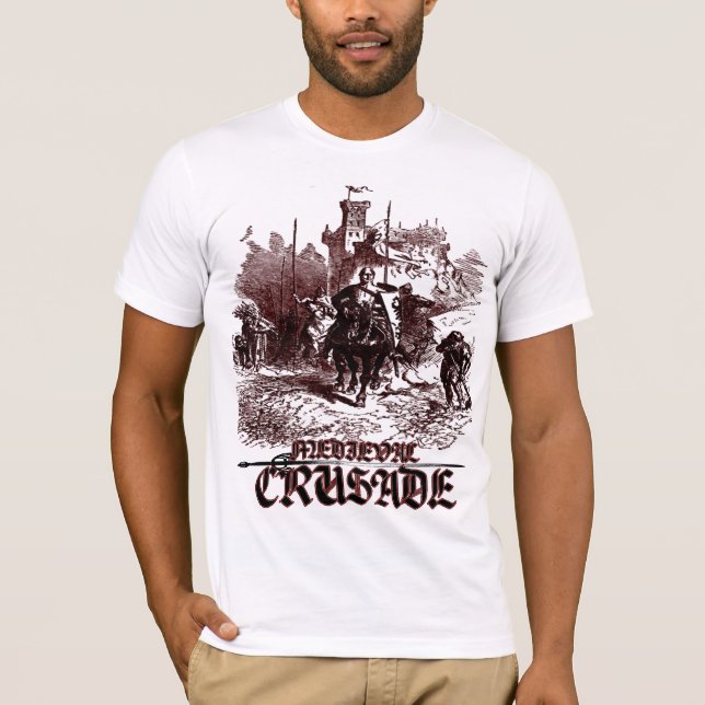 CAMISETA MEDIEVAL DE LA CRUZADA (Anverso)