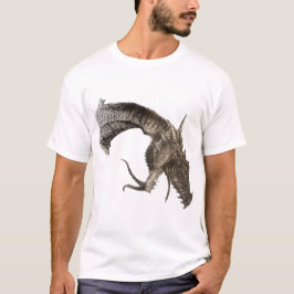 Camiseta Medieval Dragon Head