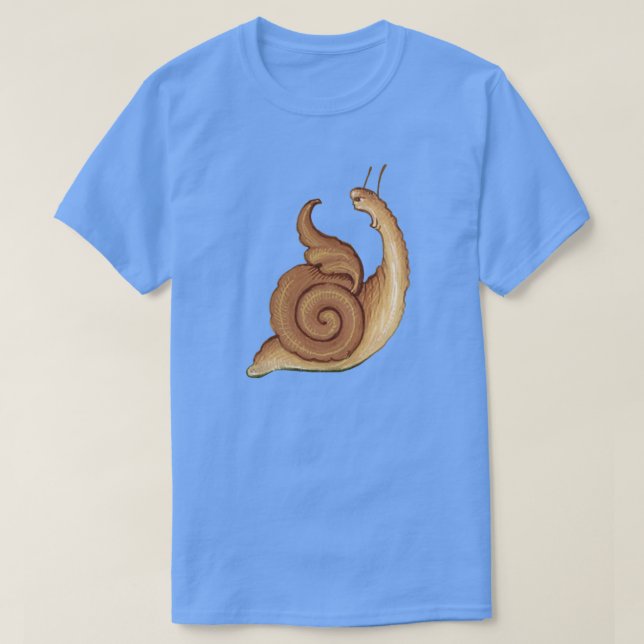Camiseta medieval "Screaming Snail" (Diseño del anverso)