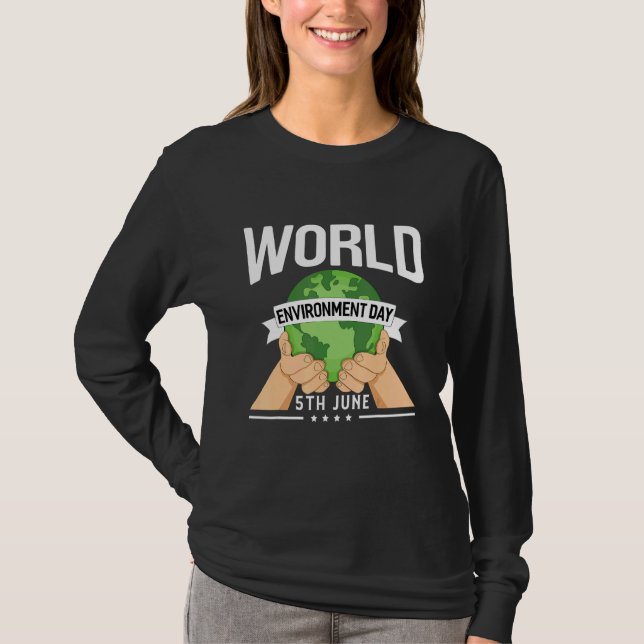 Camiseta Medio ambiente Día Mundial del Medio Ambiente (Anverso)