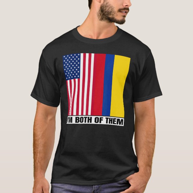 Camiseta Medio Americano Medio Patrimonio Colombiano Estado (Anverso)