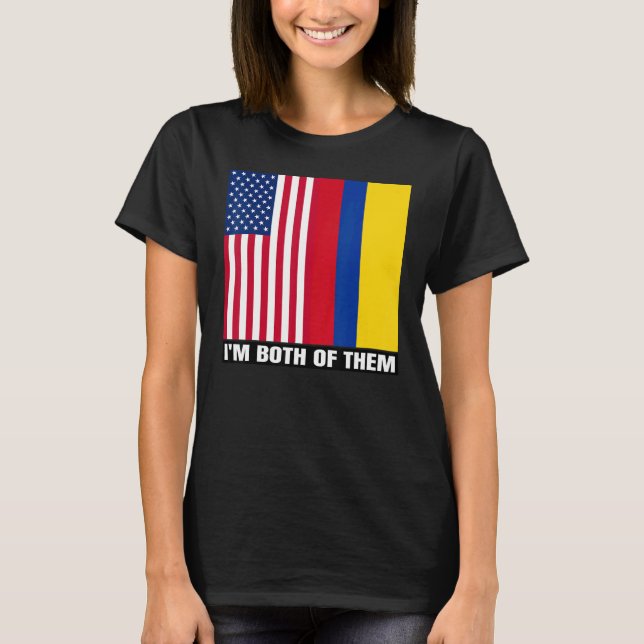 Camiseta Medio Americano Medio Patrimonio Colombiano Estado (Anverso)