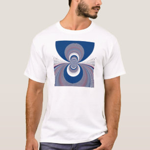 Camiseta Medio azul