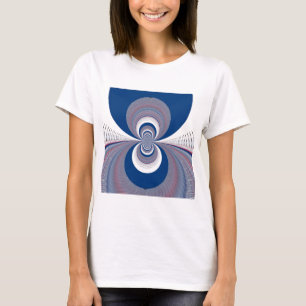 Camiseta Medio azul