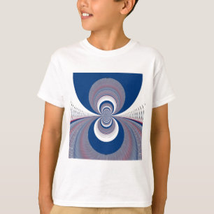 Camiseta Medio azul