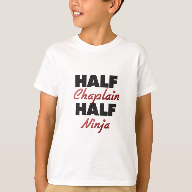 Camiseta Medio capellán medio Ninja (Anverso)