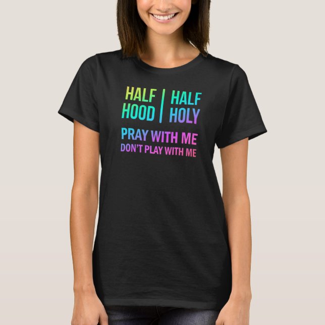 Camiseta Medio casco arco iris sagrado (Anverso)