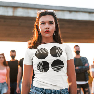Camiseta Medio círculo mínimo