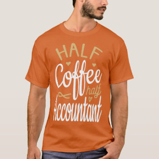 Camiseta Medio contador de café