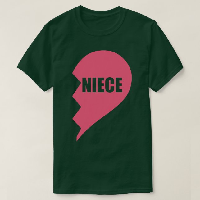 Camiseta Medio corazón de la niebla (Diseño del anverso)