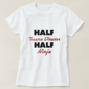 Camiseta Medio director Half Ninja del teatro