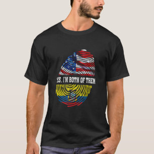 Camiseta Medio ECUADOR Americano Soy Herita