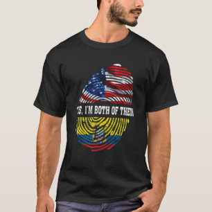 Camiseta Medio ECUADOR Americano Soy Herita