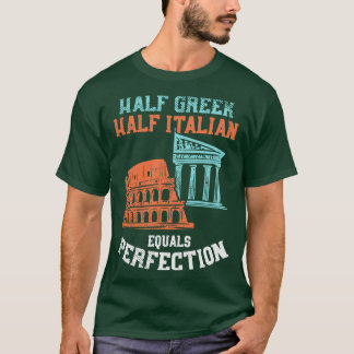 Camiseta Medio griego medio italiano