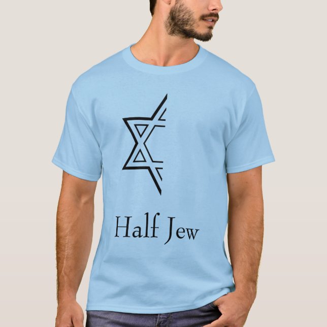 Camiseta Medio judío (Anverso)