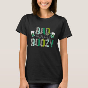 Camiseta Medio Leopardo St Patricks Day Malo Y Acogoso Grac