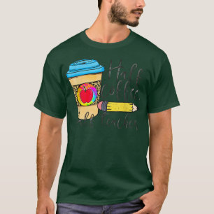 Camiseta Medio Maestro De Primer Día De La Escuela Gracioso