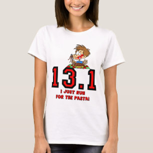 Camiseta Medio maratón divertido