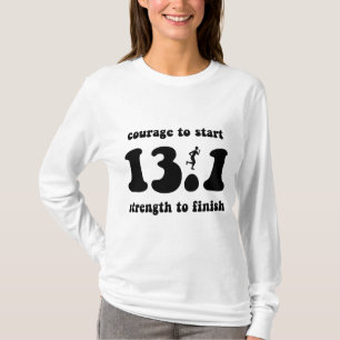 Camiseta Medio maratón inspirador