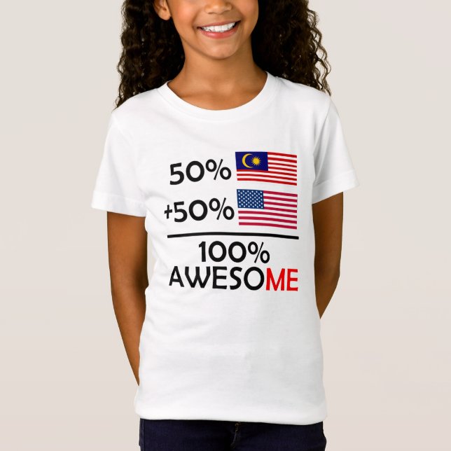 Camiseta Medio medio americano malasio (Anverso)