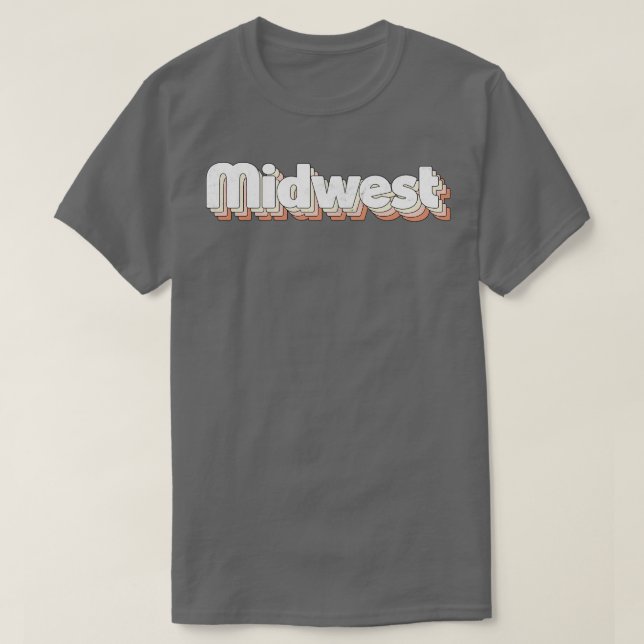 Camiseta Medio Oeste 1 (Diseño del anverso)