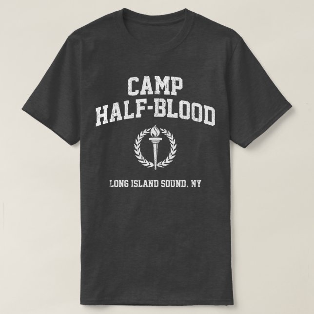 Camiseta Medio sangre del campamento (Diseño del anverso)