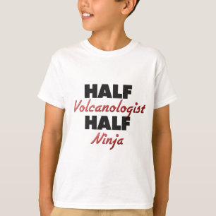 Camiseta Medio Volcanologist medio Ninja