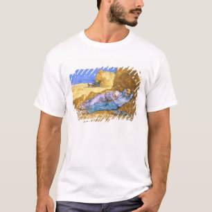 Camiseta Mediodía de Vincent van Gogh el , la siesta,