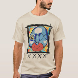 Camiseta Medios mixtos de Blue Guy
