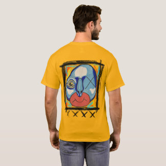 Camiseta Medios mixtos de Blue Guy